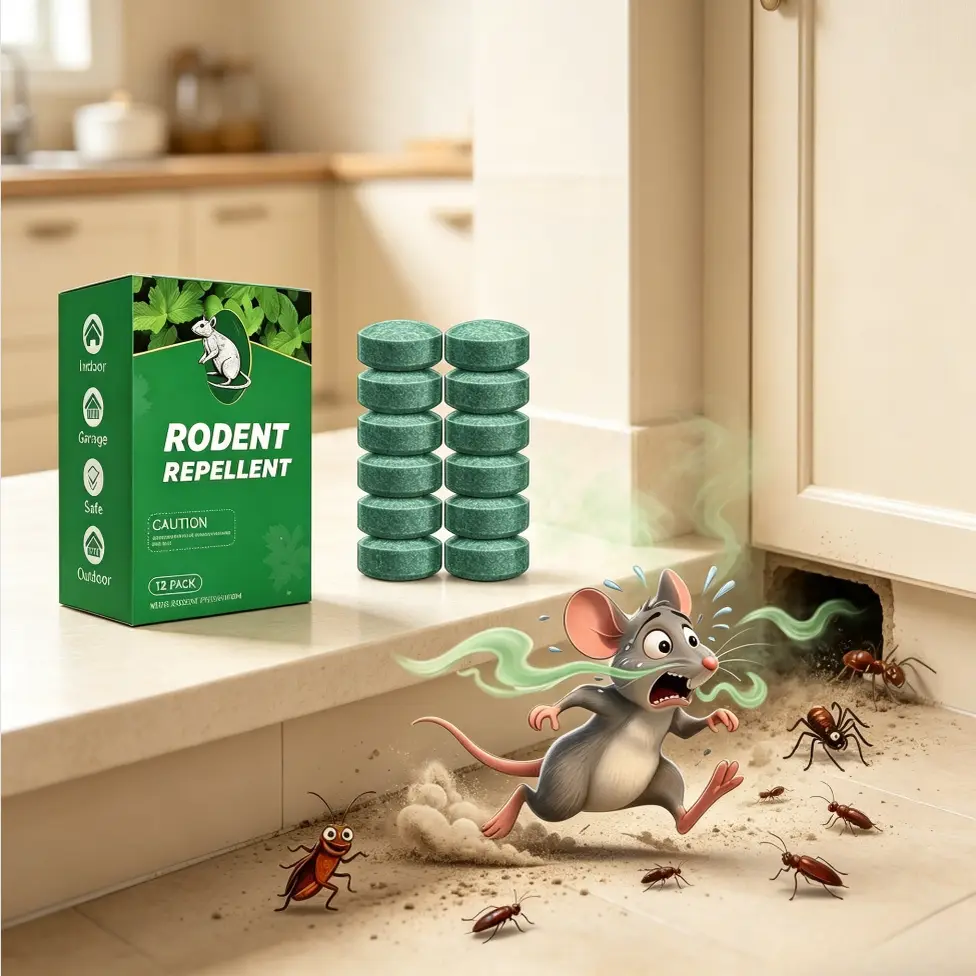 12PCS All-Natural Tackle Guard Storage Protector, Repels Pests & Critters Away from Fishing Gear, Boat and Garage Spaces, Indoor & Outdoor Camping Storage Supplies, Intense Fragrance, Not for Fragrance-Sensitive Users