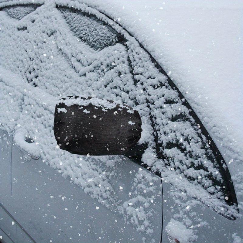 2pcs mirror snow cover rearview mirror cover wind and snow cover car mirror protection accessory outdoor mirror creative protector cover