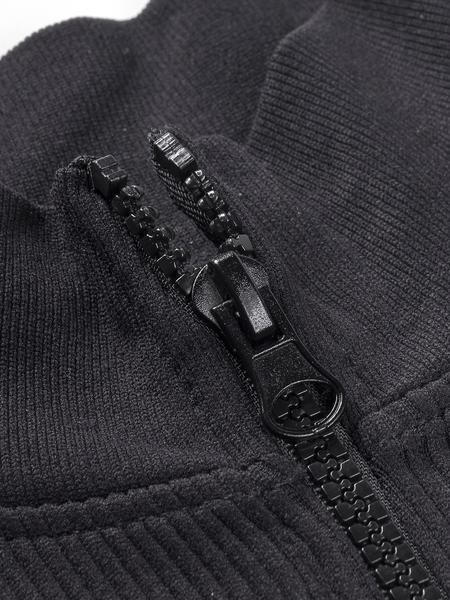 Women's Sporty Long Sleeve Zipper Jumpsuit, High Neck Tight-Fitting Fitness, Comfortable All-Season Activewear, Workout Jumpsuit