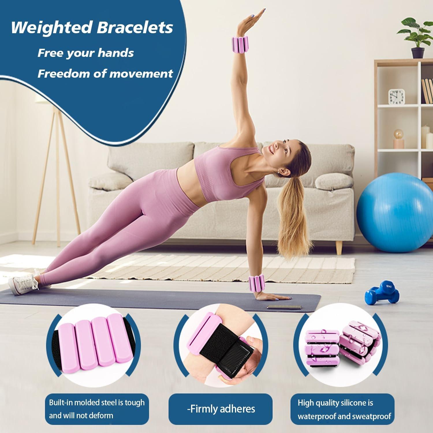 Adjustable Wrist Weights for Women and Men, Ideal for Home Gym, Running, Yoga, and Strength Training, Comfortable and Durable Design