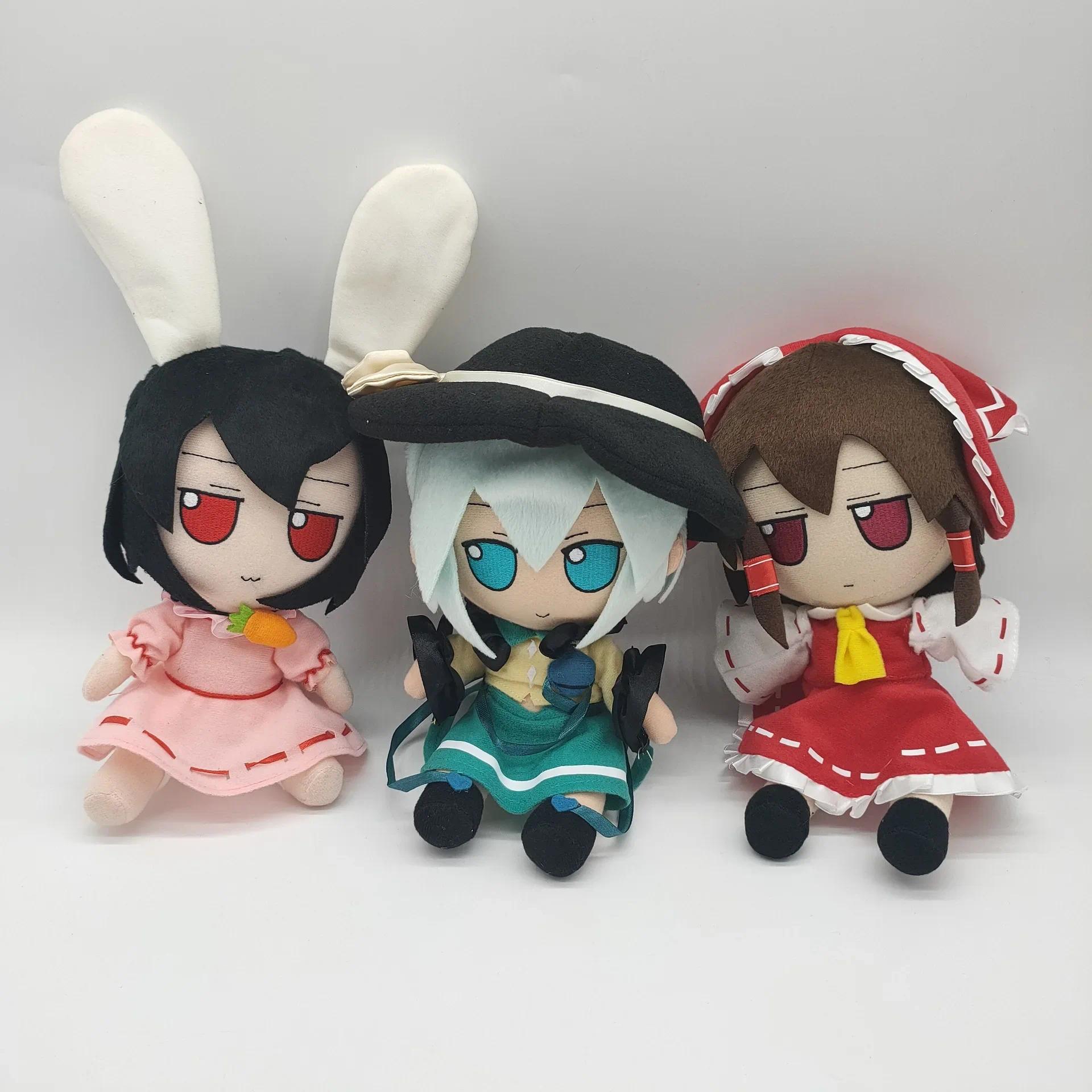 20CM Anime TouHou Project Smoke Plush Toys Kochiya Sanae Izayoi Sakuya Lolita Stuffed Dolls Plushie Pillow Figure Christmas Gift