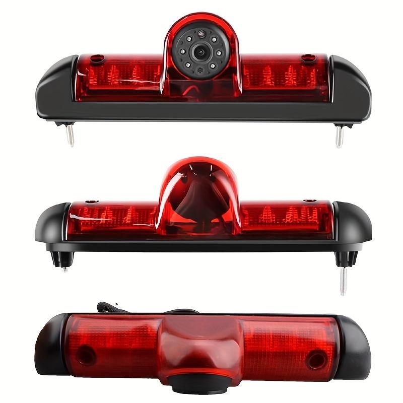 3rd High Brake Light Camera for Renault Trafic/Vauxhall Vivaro/for Nissan Primastar - 6-LED Parking Reverse Backup Camera with CCD Sensor, Wide View Angle, Universal Fit (2001-2014 Models), Vehicle Backup Cameras