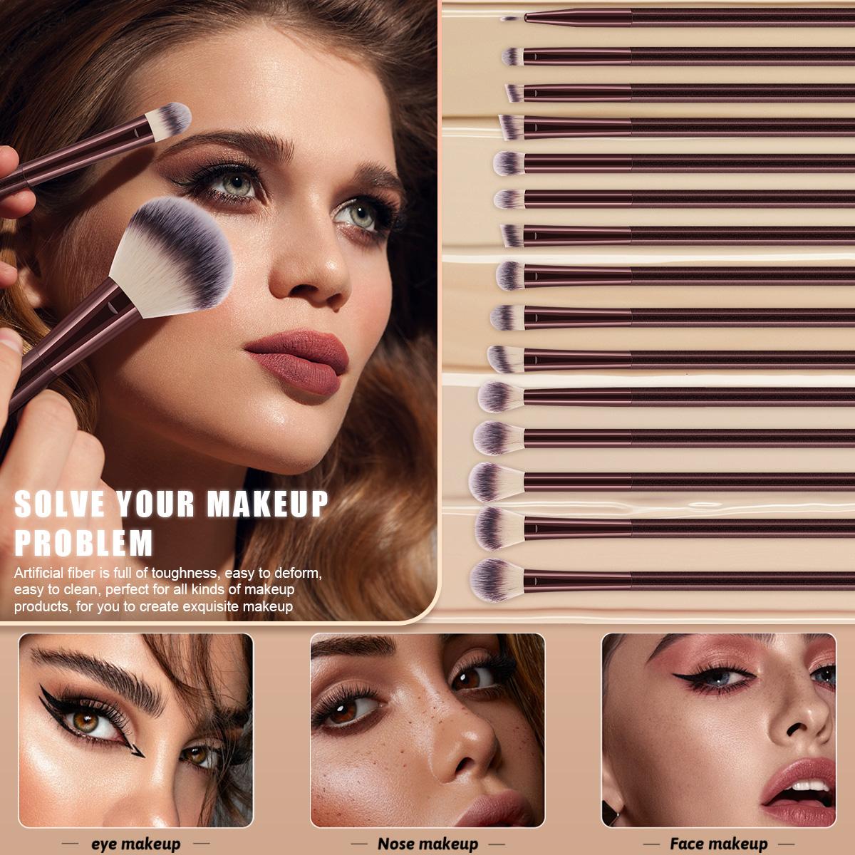 Multi-Piece Makeup Brush Set with Sponge, Premium Beauty Tool Kit, Makeup Brushes Set, Perfect for Flawless Makeup, Ideal for Makeup Enthusiasts