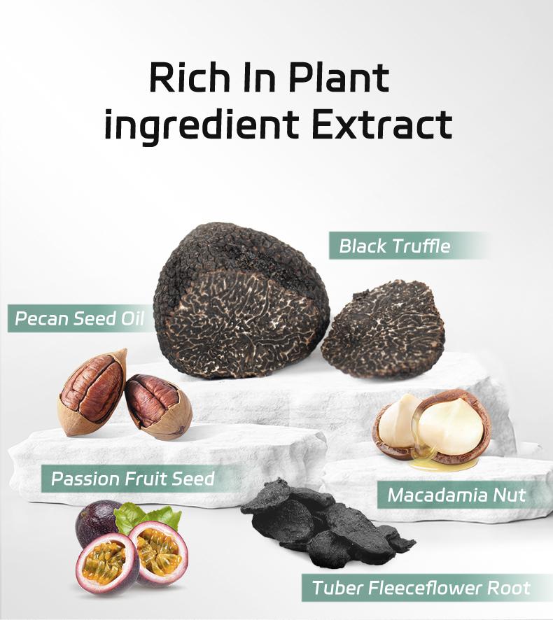 PYEONAN Unisex hair dye Cream, Herbal Extracts for Gray Hair, Touch-up & Full Coverage, No Blending Required, 2-in-1 for Gray Coverage and Hair Care, Transform Grays to Black or Dark Brown Naturally Hair color 2.8 Oz./80g Springtok Haircare  Woody Scent