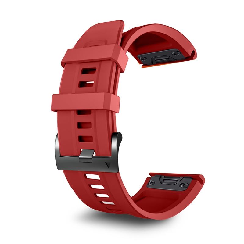 22/26mm quick installation strap, compatible Garmin tactix 8 47/51mm/Descent G2/Mk3i 51mm/Fenix 8 51/47mm/7X/7Pro/6X/6pro/5X/5plus， Soft silicone sports strap compatible with quatix 5/6/7/Epix Pro 51mm/Tactix7 AMOLED/Enduro3 2/Forerunner 955 965