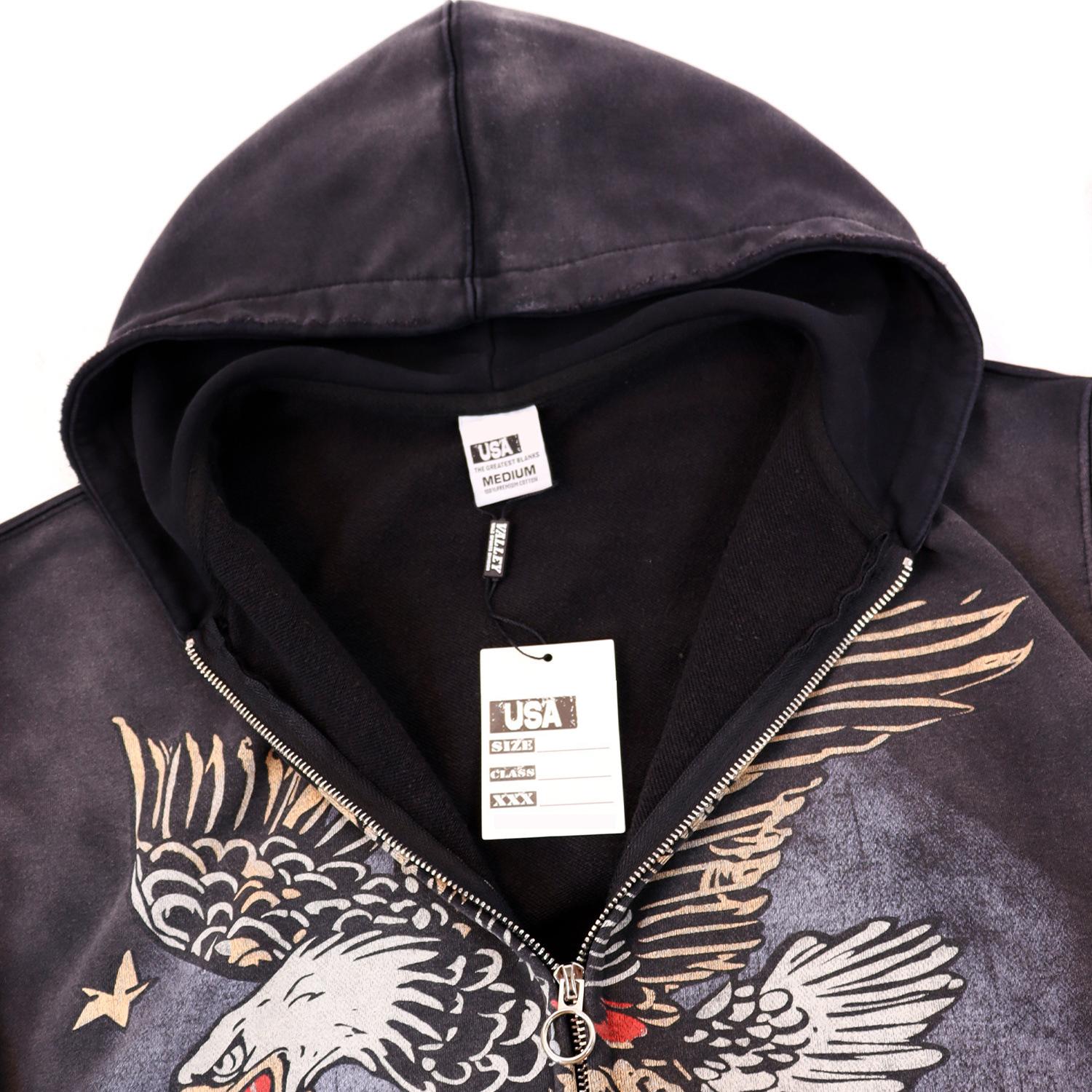 Mens Valley Dreams Hoodie Sweatpants Set Real Streetwear Energy Oversized Fit Heavy Graphic Flame Eagle Drip Washed Look Matching Tracksuit Hoodie Joggers Combo Built For Daily Flex Chill Days Night Moves City Wear Hip Hop Vibe Loud Prints Baggy Fit Comfy