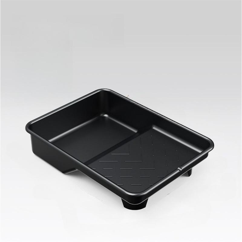 3pcs Plastic Paint Trays - Durable Roller Tray Design for Latex Paint, Coating & Wall Painting, Multi-Size Kit for Home & DIY Painting Tasks.