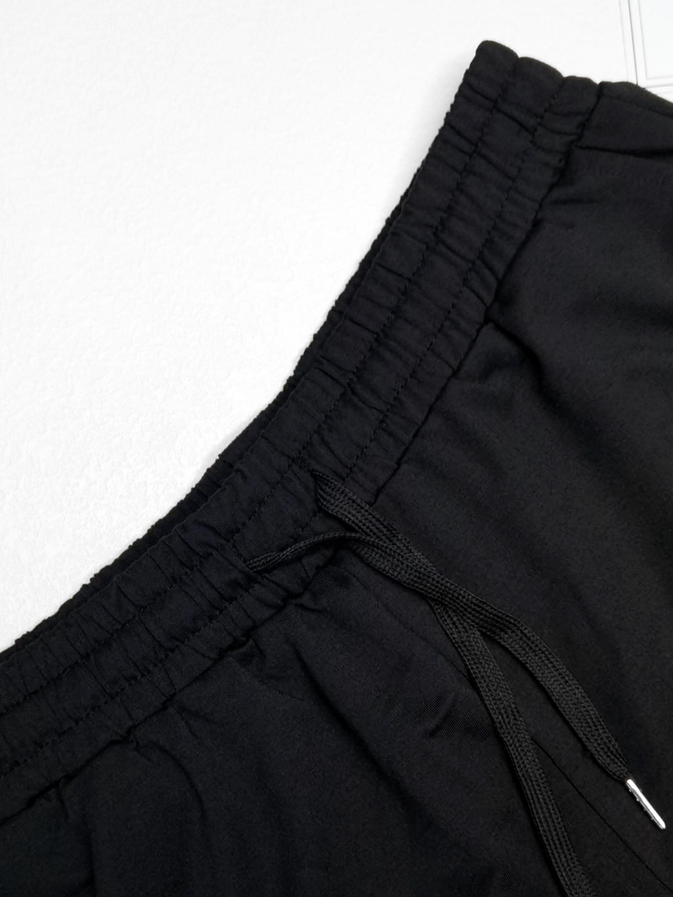 Women's Plus Size Elastic Gym Shorts, Casual Gym Workout Pants, Outdoor Training Daily Commute Hotpants, Stretch Knit Shorts, K1145plus