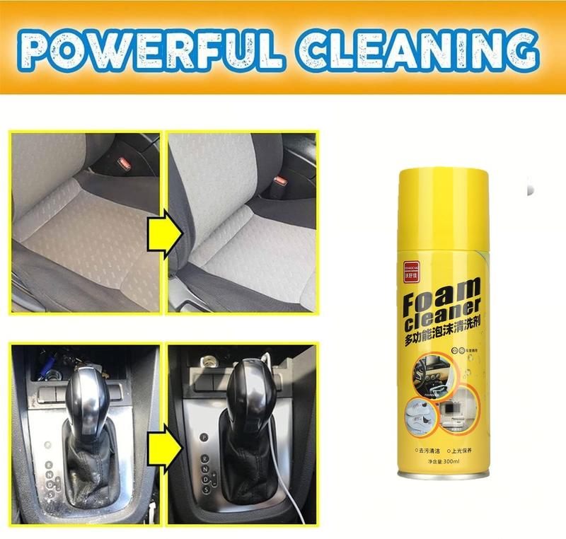 Multi-Purpose Foam Cleaner, Use on Car Interior, Furniture, Carpet