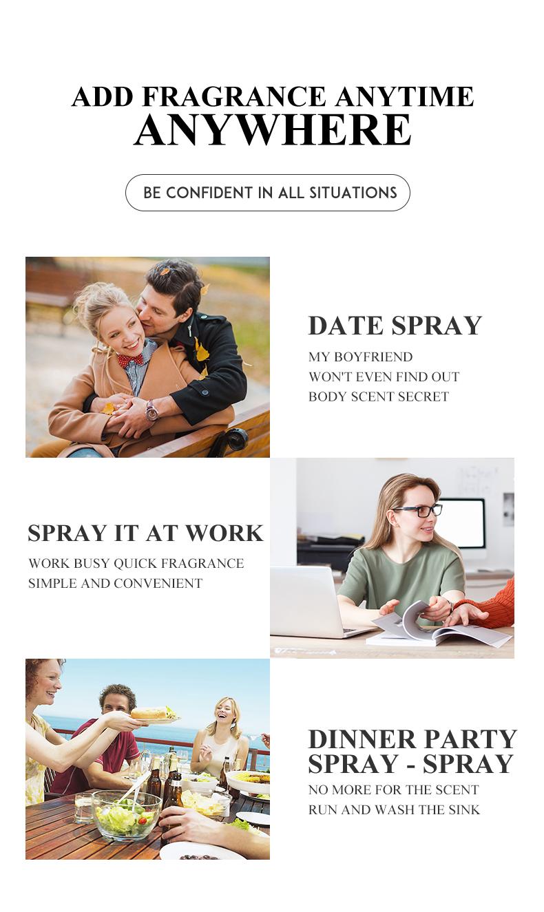 Women's 35ml perfume powder-1 box soap powder scented fragrance spray for daily wear, fashion, party & gift, eau de toilette