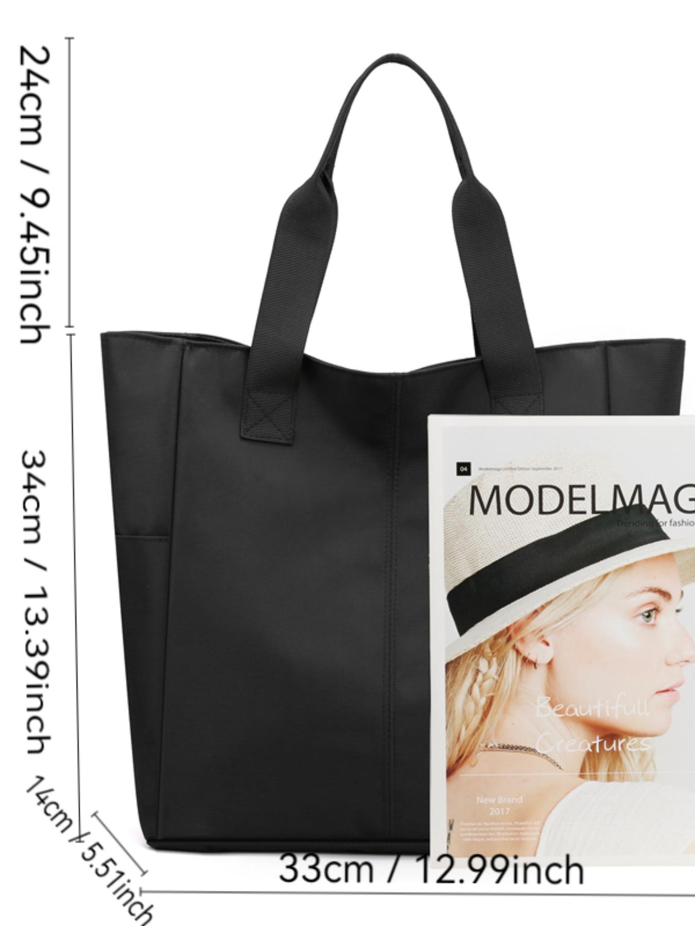 2026 New Classic Simple Unisex Waterproof Business Handbag, Large Capacity Meeting Bag, Computer Tote Bag, Office Document Bag