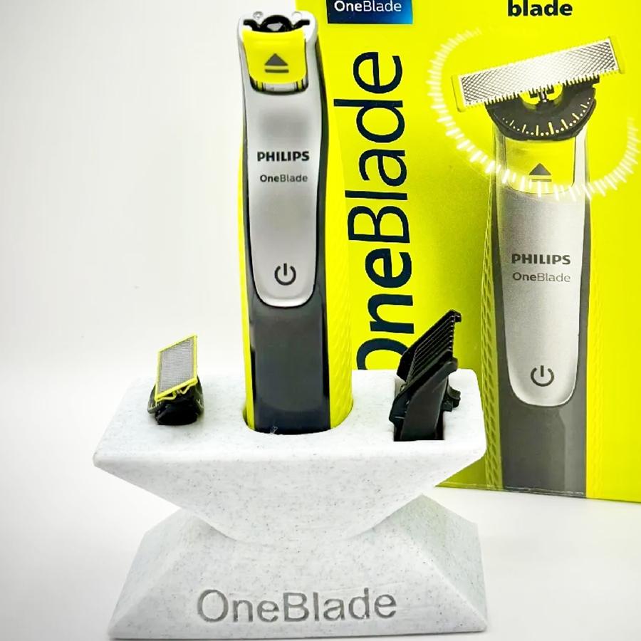 Oneblade Razor Storage Stand, Organizer for Oneblade Razors and Accessories, Keeps Bathroom Counter Clean and Organized, Easy Access Design