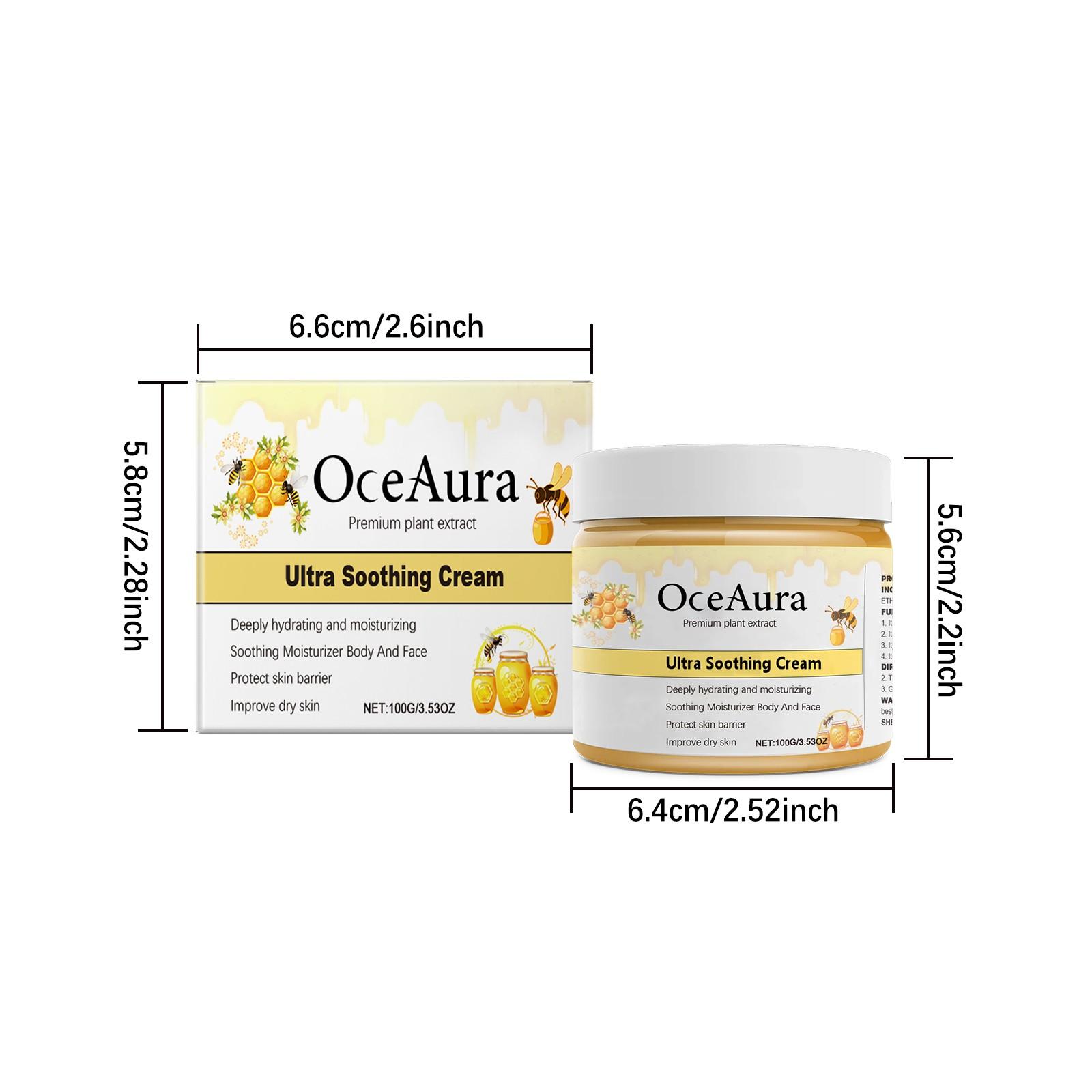 OCEAURA Ultra Soothing Cream Gentle Nourishing Barrier Repair Skin Comfort Relief Cream