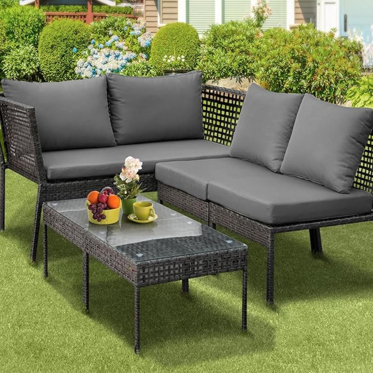 8Pcs Stretch Outdoor Cushions Covers Waterproof Patio Cushion Covers Replacement Couch Cushion Covers for Outdoor Patio Furniture Outdoor Chair Cushion Covers Soft Slipcovers