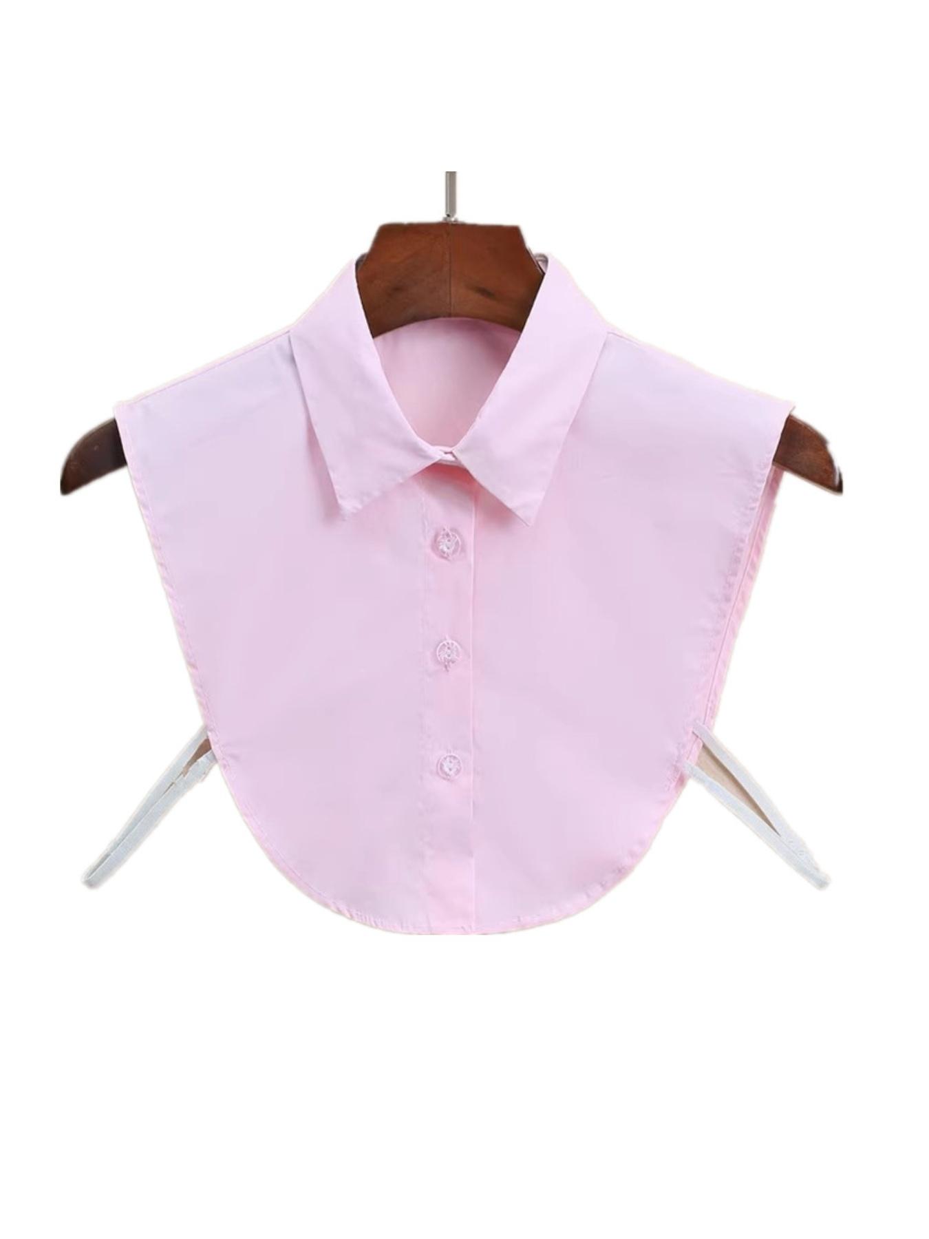 Women's Fake Collar Shirt Lapel, Versatile Cotton Decorative Stand-Up Pointed Collar, Stylish False Clothing Accessory, Styling