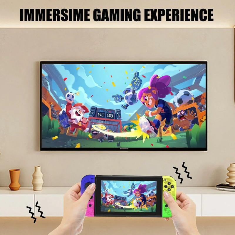 Wireless Controller for Nintendo Switch/lite/oled, DualVibration Function Replacement Parts, Wake-Up SwitchButton Design