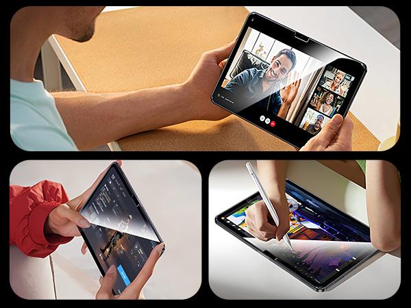 MAGIC JOHN iPad Tempered Glass Screen Protector Apple Pencil Compatible Case Friendly