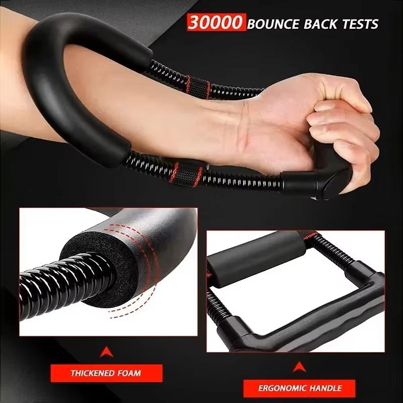 Adjustable Wrist Strength Trainer, Forearm Strengthening Device, Fitness Arm Training Equipment, Grip Enhancer for Workout, Workout Hand Gripper, Forearm Strengthener