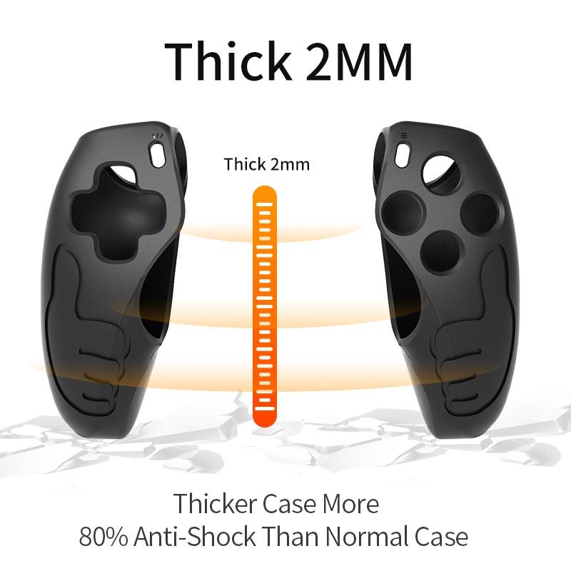 Ps5 Separated Handle Protection Case, Large Thumb Grip Design, Single Glove, Special Texture Enhanced Grip, Unique Shape