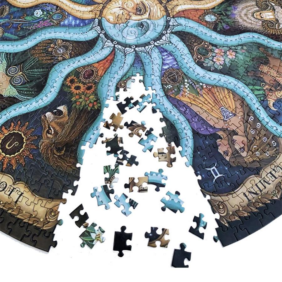 Space Moon Jigsaw Puzzle 1000 Pieces, Telescope Planet Design, High-Resolution Matte Finish, Durable & Sturdy, Perfect Gift for Adults, Puzzle Game
