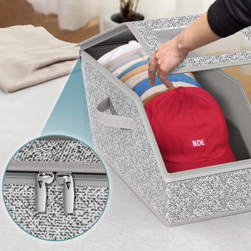 Multi - purpose Hat Storage Box - Large - Capacity Stackable Baseball Cap Organizer for Multifunctional Home Storage