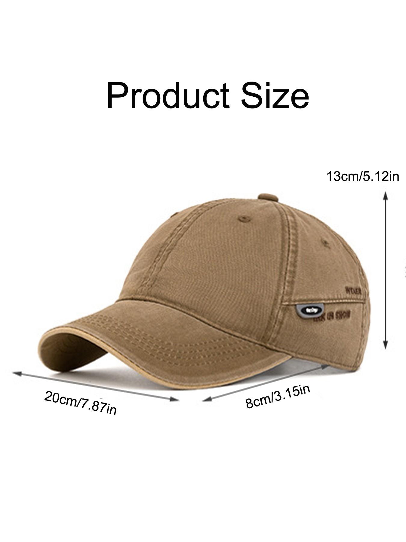Baseball Cap Adjustable Size for Running Workouts and Outdoor Activities All Seasons