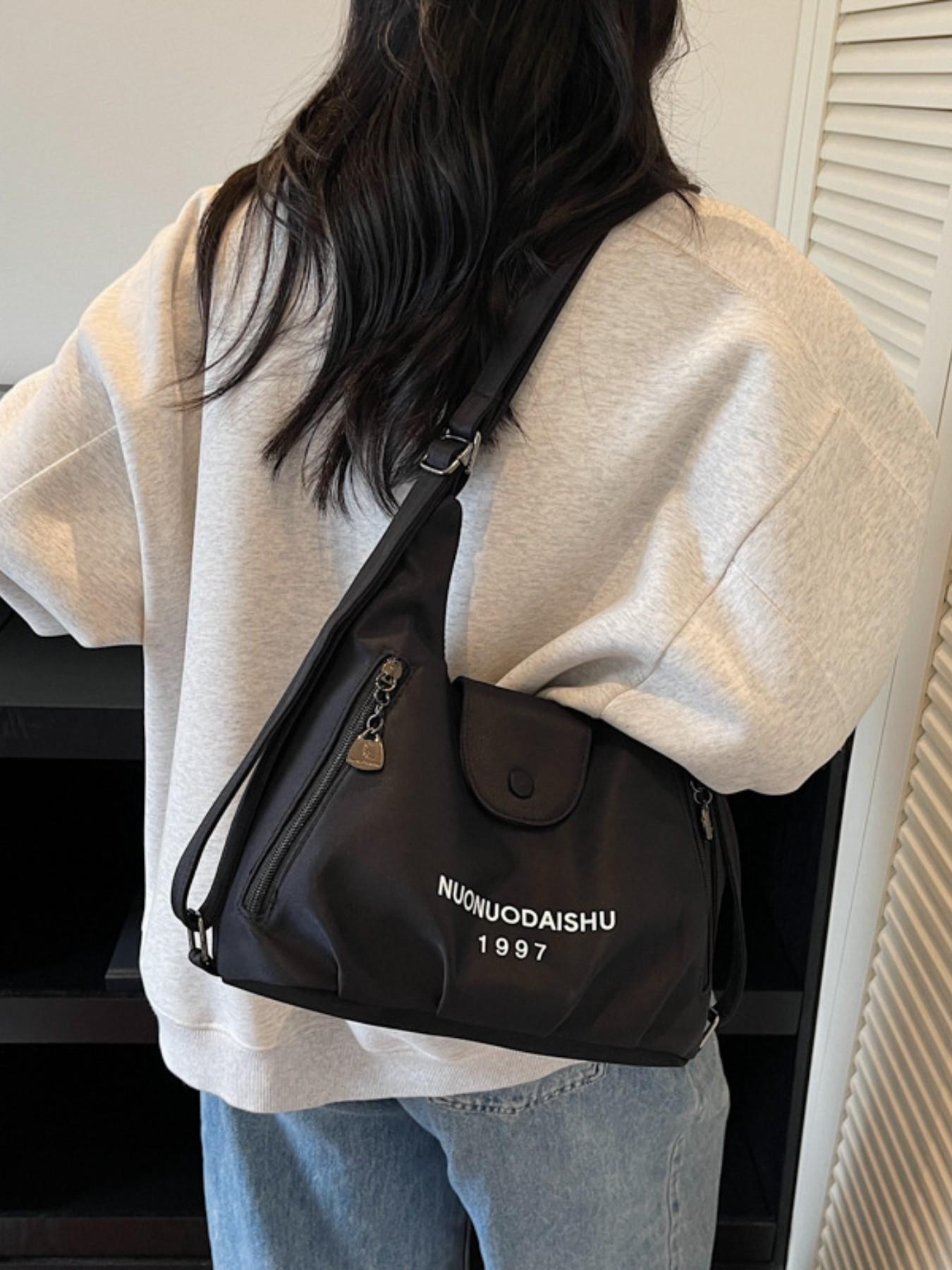 Tote Bag Women New Large Capacity Fashion Small Bag Unique Design Casual Simple Shoulder Bag, Stylish and Practical Everyday Accessory