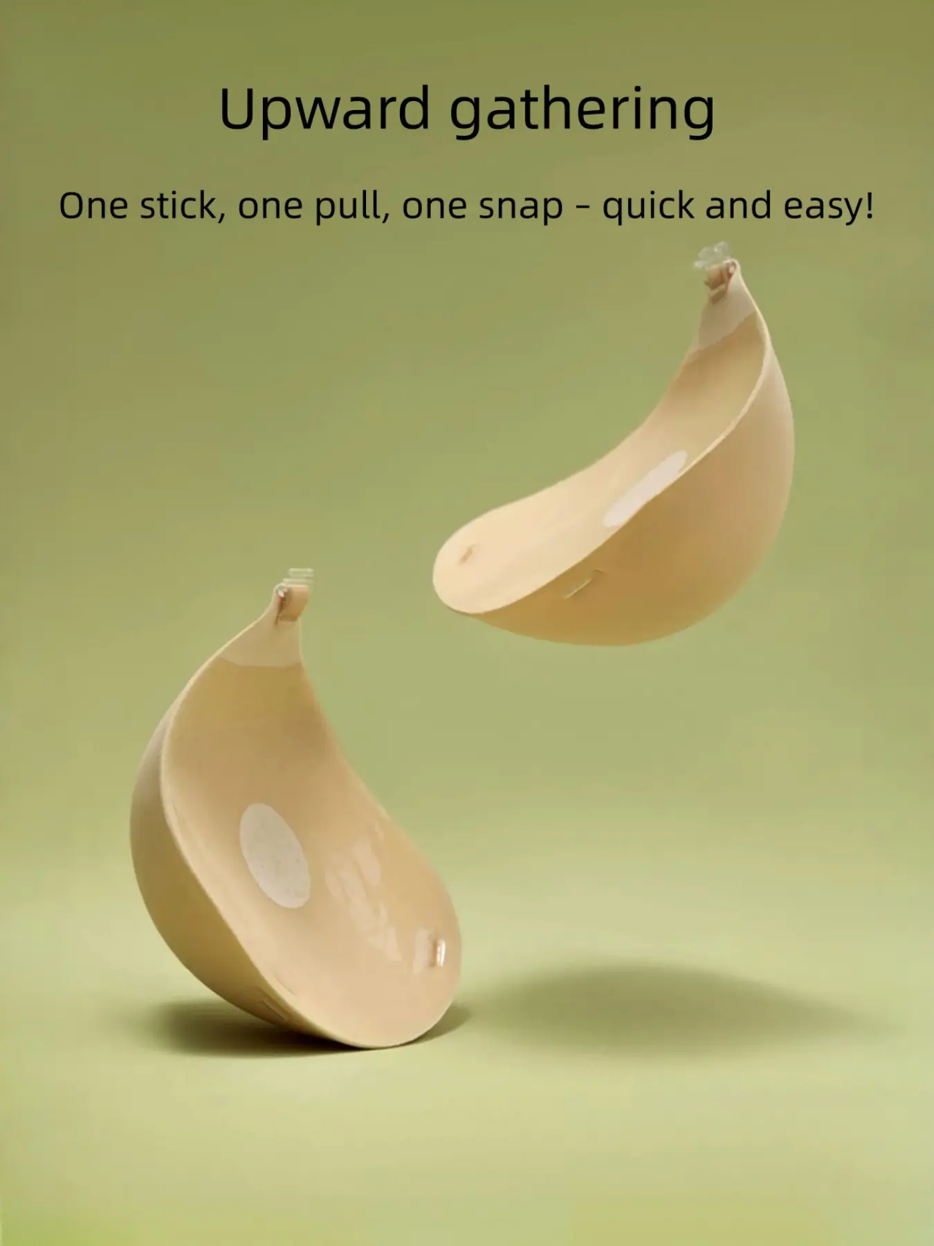 This 2-piece padded bra is perfect for those with empty cups, offering extra support and lift for smaller busts. It features adhesive nipple covers, is invisible, strapless, and seamless, and is washable and reusable. Suitable for backless dresses and off