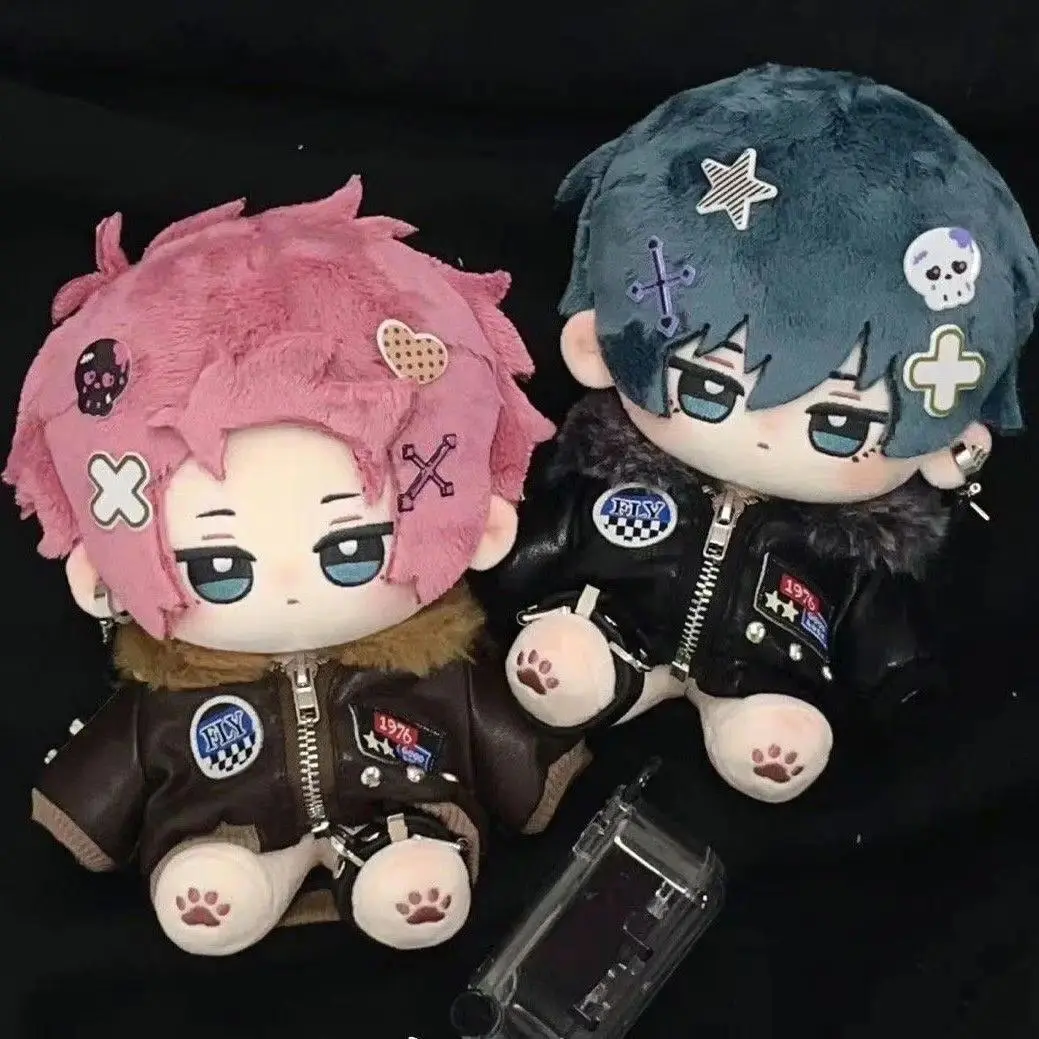 2026 New hot item Stuffed 20cm Anime Blue Lock Rin Itoshi Sae Itoshi Cotton Plush Dress-up Doll Toys FOR Kids Adults Birthday Gifts