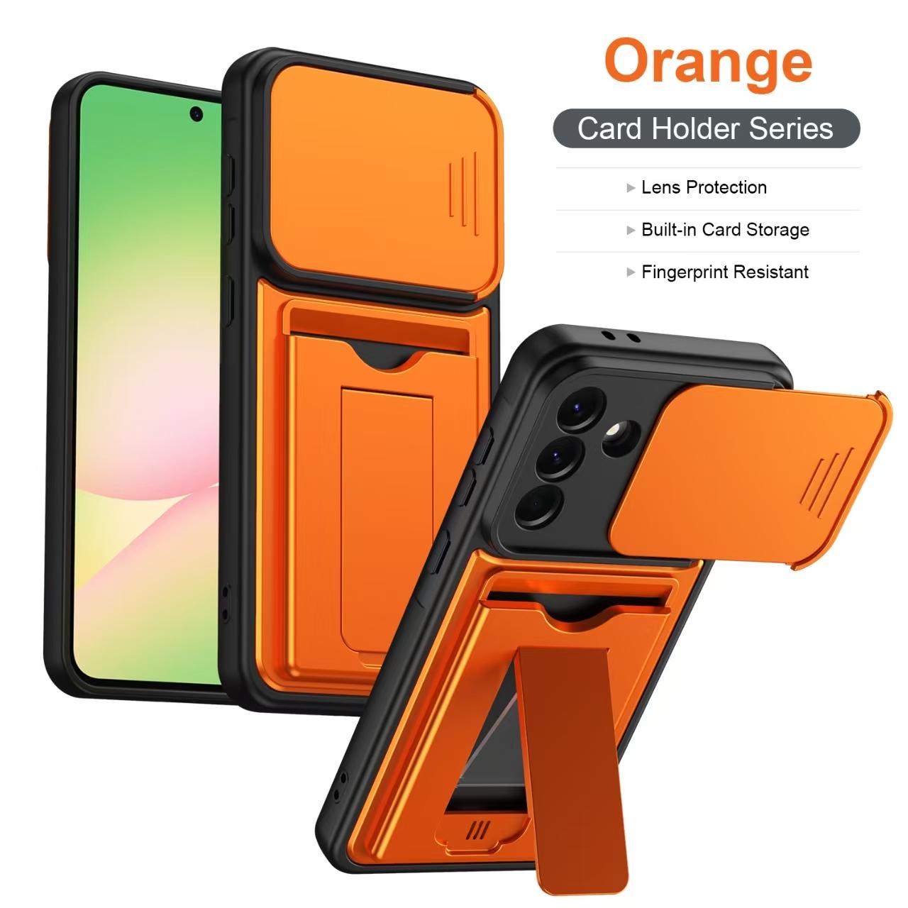 FOR Samsung Galaxy S26 Ultra ,S26PLUS,S26,A57/A56/A37/A36/A27/A26/A17 Case, Push-Pull Lens Cover, Card Slot, Hidden Stand, Dust-Proof, Scratch-Resistant, Dual-Sided Support