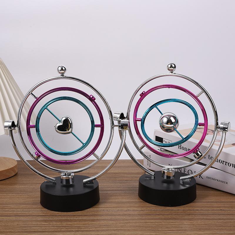 Creative Celestial Perpetual Motion Instrument Swing Newton Pendulum Home Desktop Decoration Ornament Office Display