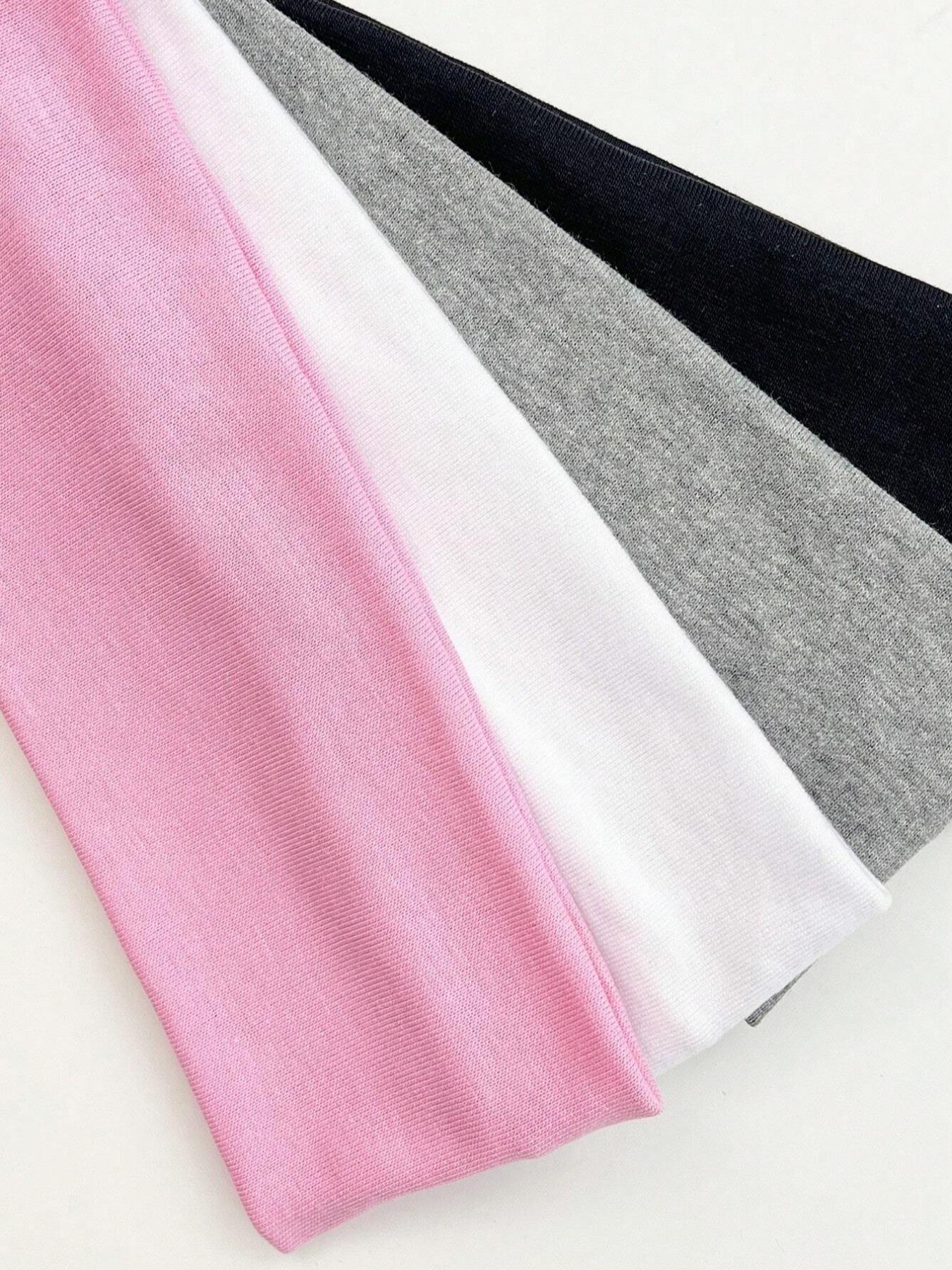 2/3/4pcs/Set Women's Multi-Color Fabric Premium Fashion Headband, Suitable For Daily Wear Gym Elastic Headbands Hair Band Turban Headband Sweatband