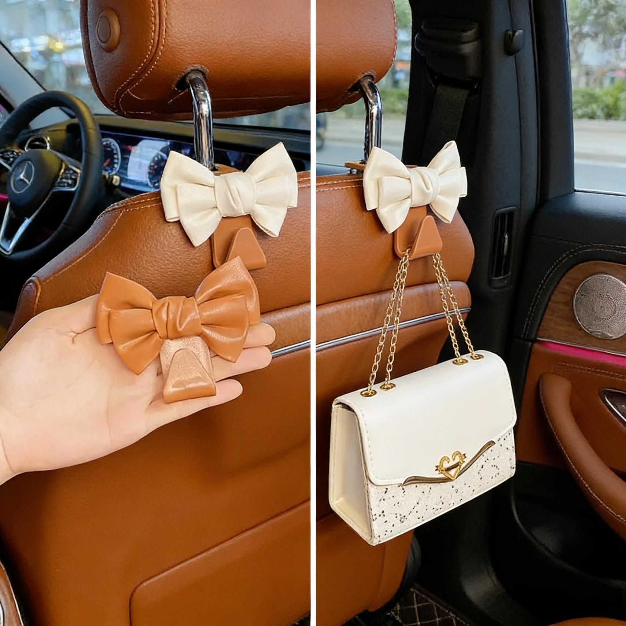 Butterfly Knot Car Seat Back Hooks, Multifunctional Car Interior Accessories, Storage and Organization, Car Parts, Men's Gift