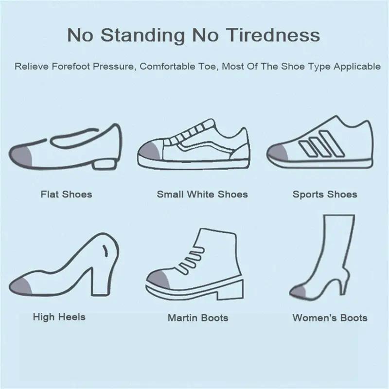 Toe Inserts For Shoes Too Big, 3 Pairs Shoe Inserts For Women & Men, Foam Toe Filler, Shoe Fitters, Foot Care