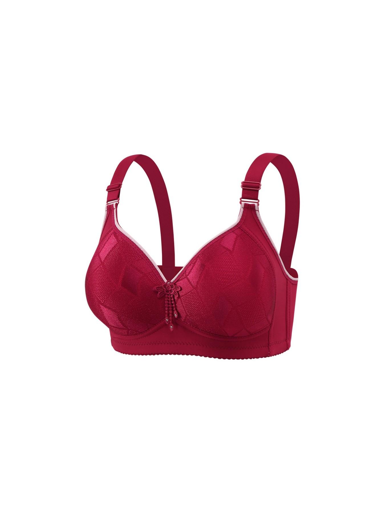 4-Pack Wireless Push-Up Bras, Seamless Comfort Fit, Elegant Daily Wear Underwear, Breathable Soft Fabric, Full Coverage All-Day Support