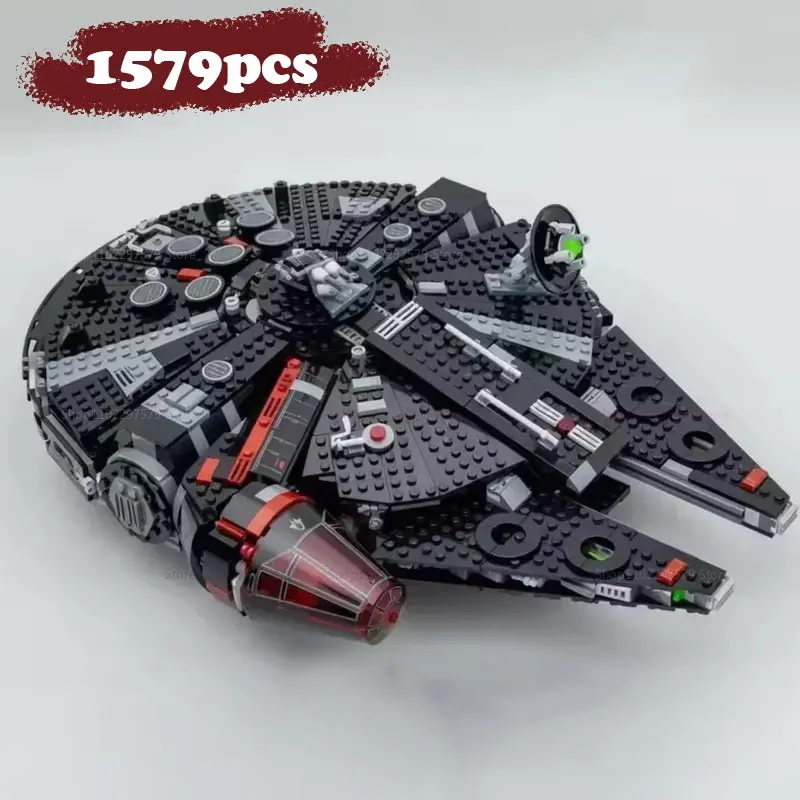 1579 Pcs the Dark Falcon Building Block Set, Model 75389, Figurines and Miniatures, Educational Toy Kit, Perfect Gift for Kids