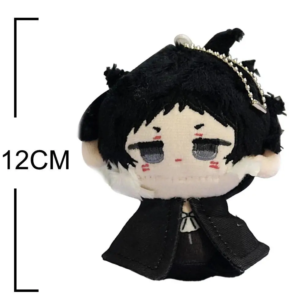 Anime BSD plush dolls Dazai Osamu Nakahara Chuuya Ranpo Edogawa Nakajima Atsushi Akutagawa Ryunosuke  Feodore·D plush gifts 12cm
