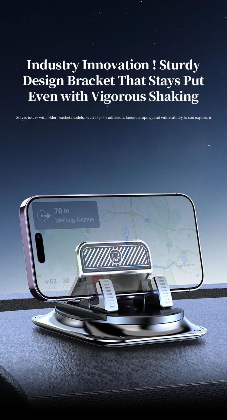 Hinged Phone Holder for Car Dashboard Mount, Cell Phone Holder for Car with 360° Rotation, Adjustable Angle, Non-Slip Plastic Suction Cup Base, Horizontal/Vertical Viewing, Navigation Bracket, Simple Install Plastic Component Hinged Phone Holder for Car Dashboard Mount, Cell Phone Holder for Car with 360° Rotation, Adjustable Angle, Non-Slip Plastic Suction Cup Base, Horizontal/Vertical Viewing, Navigation Bracket, Simple Install Plastic Component