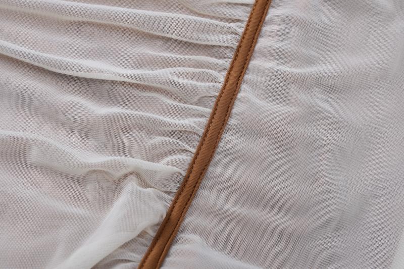 Women's Striped Ruched Asymmetrical Neck Bodycon Dress, Elegant Long Sleeve Dress for Parties, Clubs and Dates, Women's Clothing for Spring & Fall, Womenswear