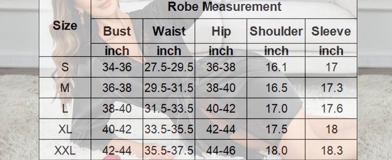 Women's Kimono Robe Short Satin Pure Short Silky Robes