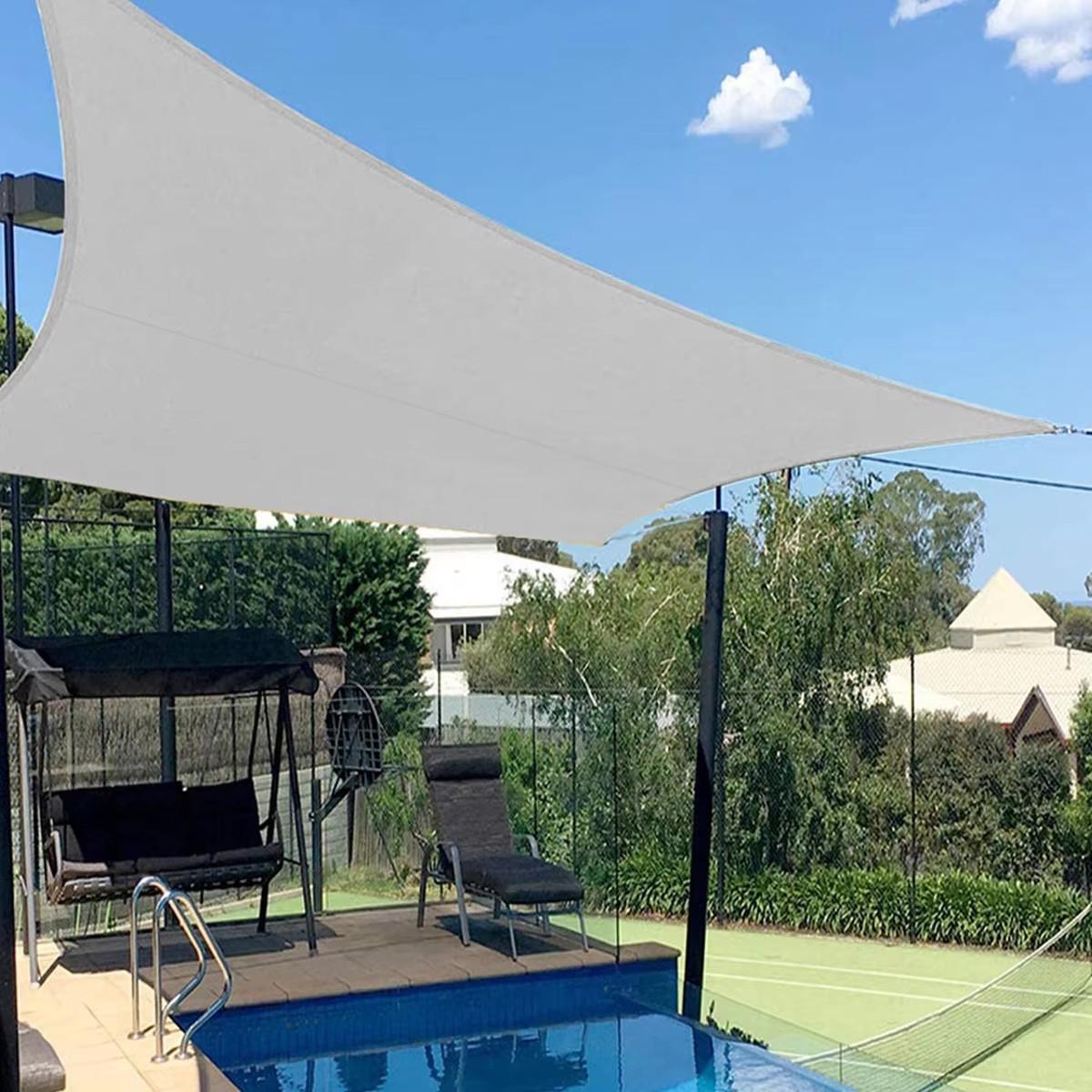 Rectangular Waterproof Sunshade Sail, 98% UV Protection Rain Shelter, UV Resistant Canopy, Includes Free Rope, Ideal for Garden Patio Gazebo, Outdoor Shade Canopy Rectangular Waterproof Sunshade Sail, 98% UV Protection Rain Shelter, UV Resistant Canopy, Includes Free Rope, Ideal for Garden Patio Gazebo, Outdoor Shade Canopy