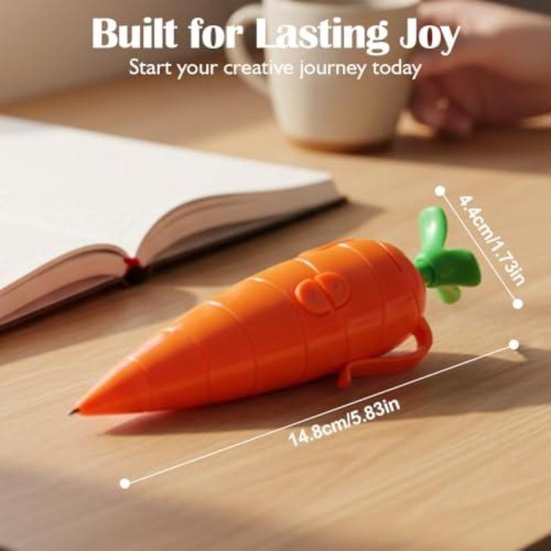 Cute Carrot-Shaped Voice Recorder, 60-Second Recording Device with Playback Functionality, Ideal for Capturing Memorable Moments