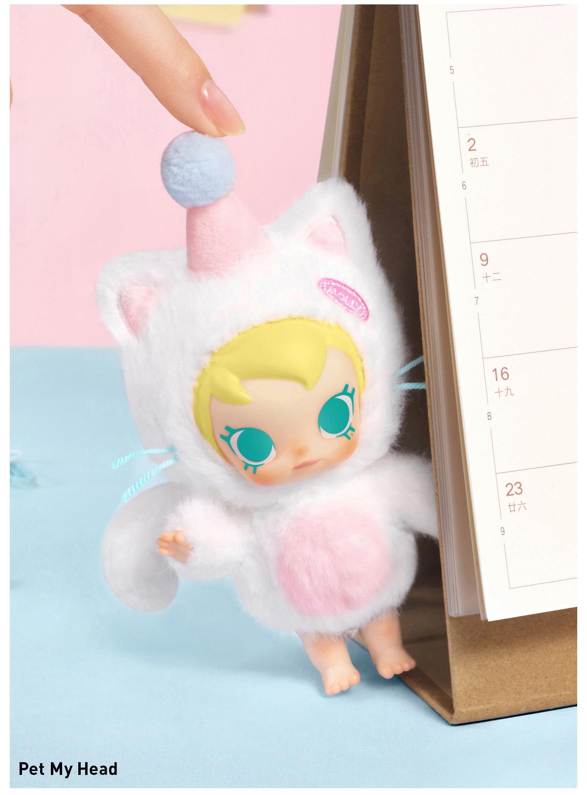 POP MART Baby Molly Pocket Friends Series-Vinyl Plush Pendant Blind Box