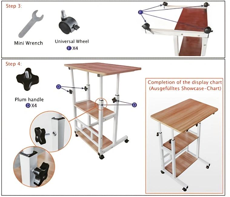 standing desk rolling desk portable desk stand up desk small desk small standing desk rolling desk adjustable height walking pad walking pad desk mobile desk rolling table walking desk tall desk