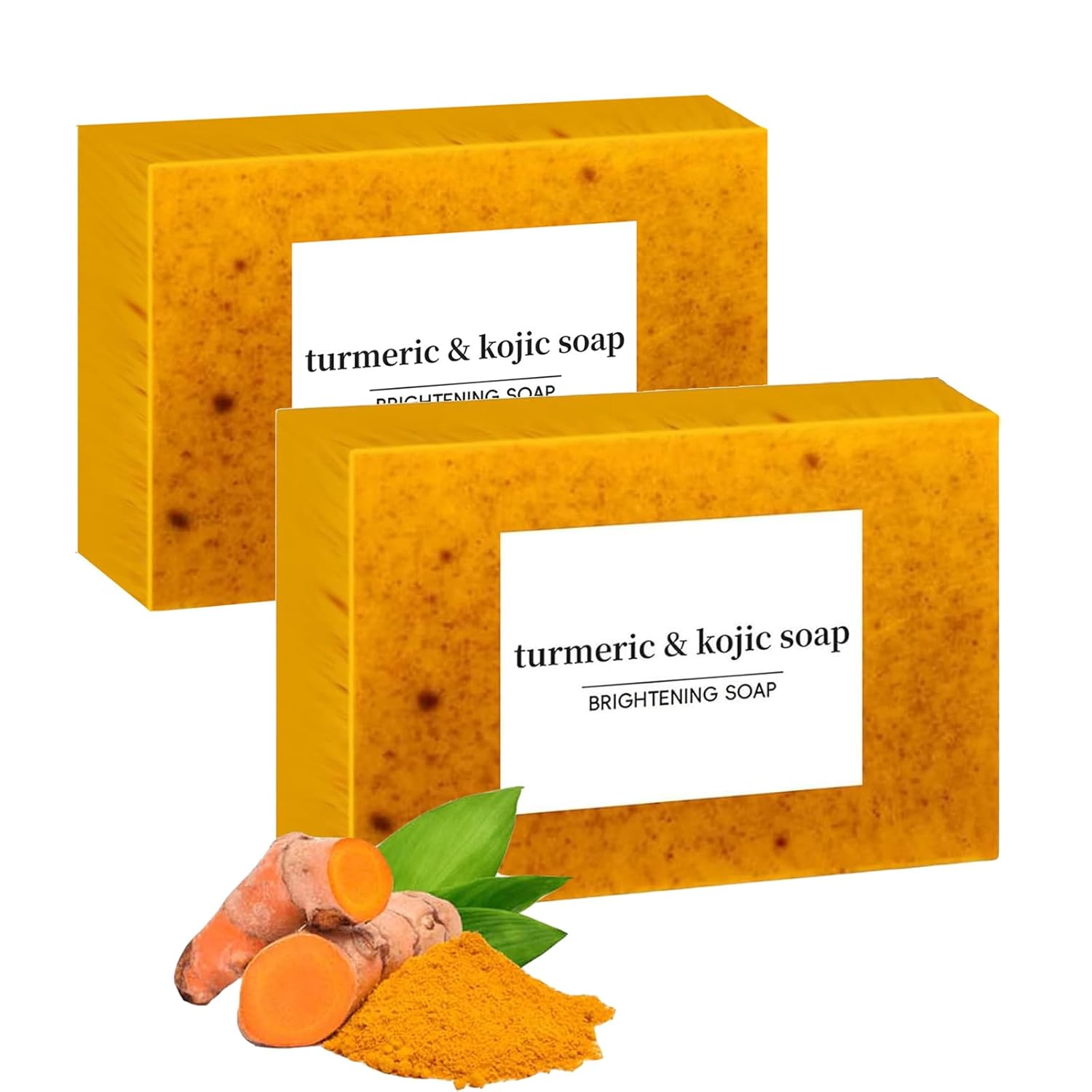 Kojic Turmeric Face Soap, Kojic Soap, Face Cleansing Soap, Turmeric Face and Body Soap, Kojic Face and Body Soap