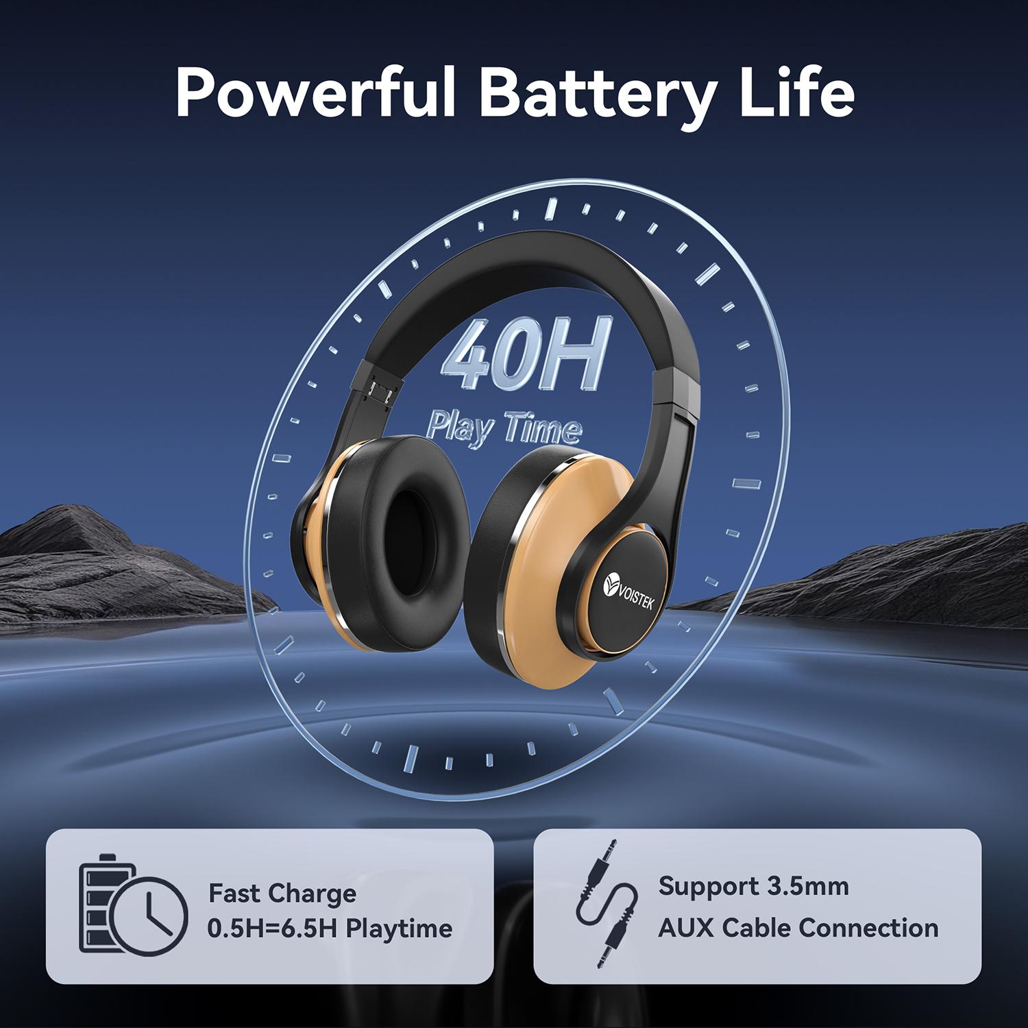 【LIVE】Bluetooth Headphones Over Ear, 3D Music Modes, Wireless Headset with Mic, HiFi Stereo, Foldable & Lightweight, Deep Bass for Home, Office, Cellphone, PC, etc. earbuds,TH20