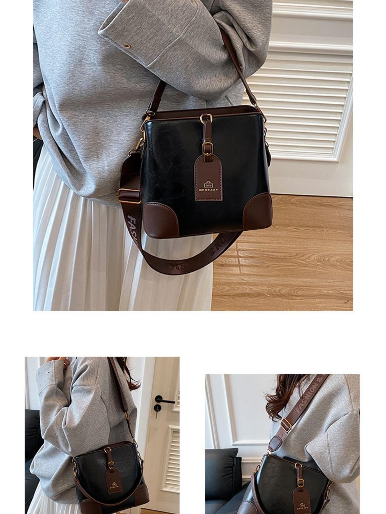 Fashion Shoulder Crossbody Bag for Women, Trendy Versatile Small Bag, New Bucket Bag, Elegant Korean Style, Simple Mini Bag
