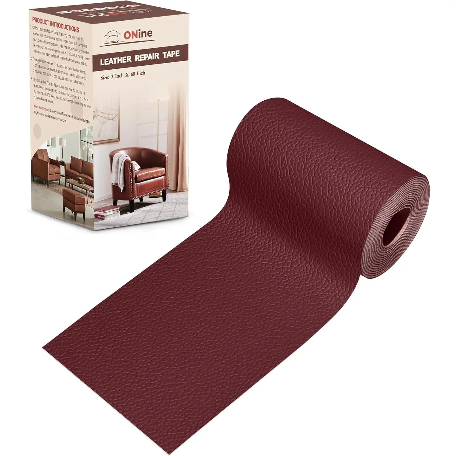 Wine red-Litchi Grain
