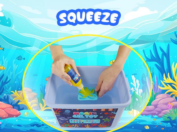Magic Gel Water Elf DIY Toy Set - Fun Aqua Pet Maker Kit for Kids - Creative STEM Science Craft & Perfect Birthday Gift