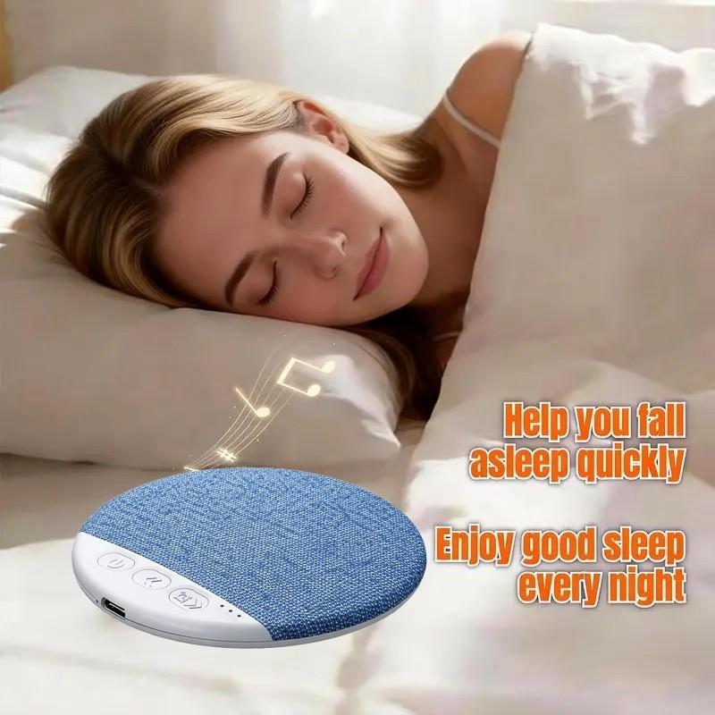 Bluetooth-compatible Pillow Speaker for Sleep, Deep Sleep with Noise, No Disturbance for Partner, Timer Function, Ultra-Thin Design, Wireless Speaker